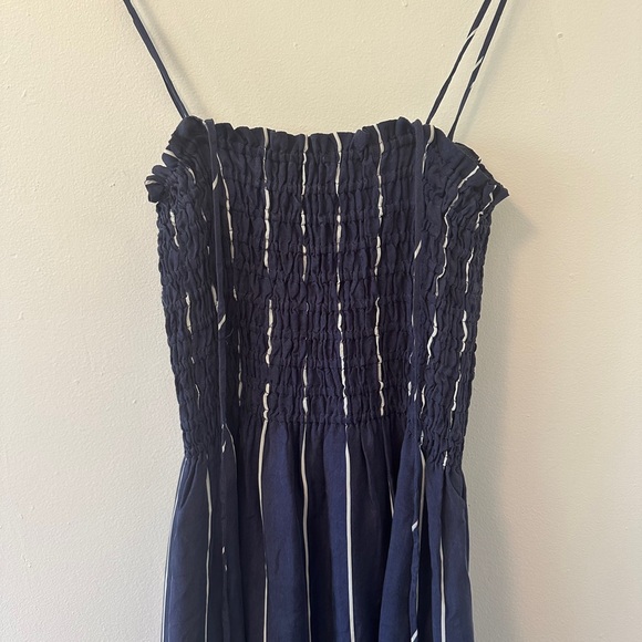 Left on Friday Cabana Maxi Dress in Varsity / Coconut - Size S/M - Picture 9 of 11